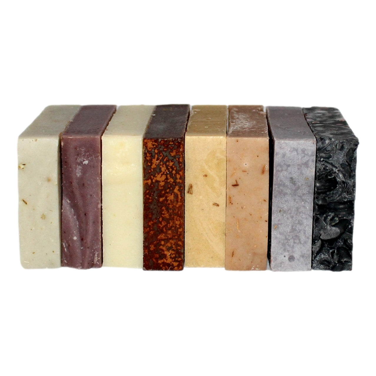 Wild Soap Sampler — full layout of sampler soap bars