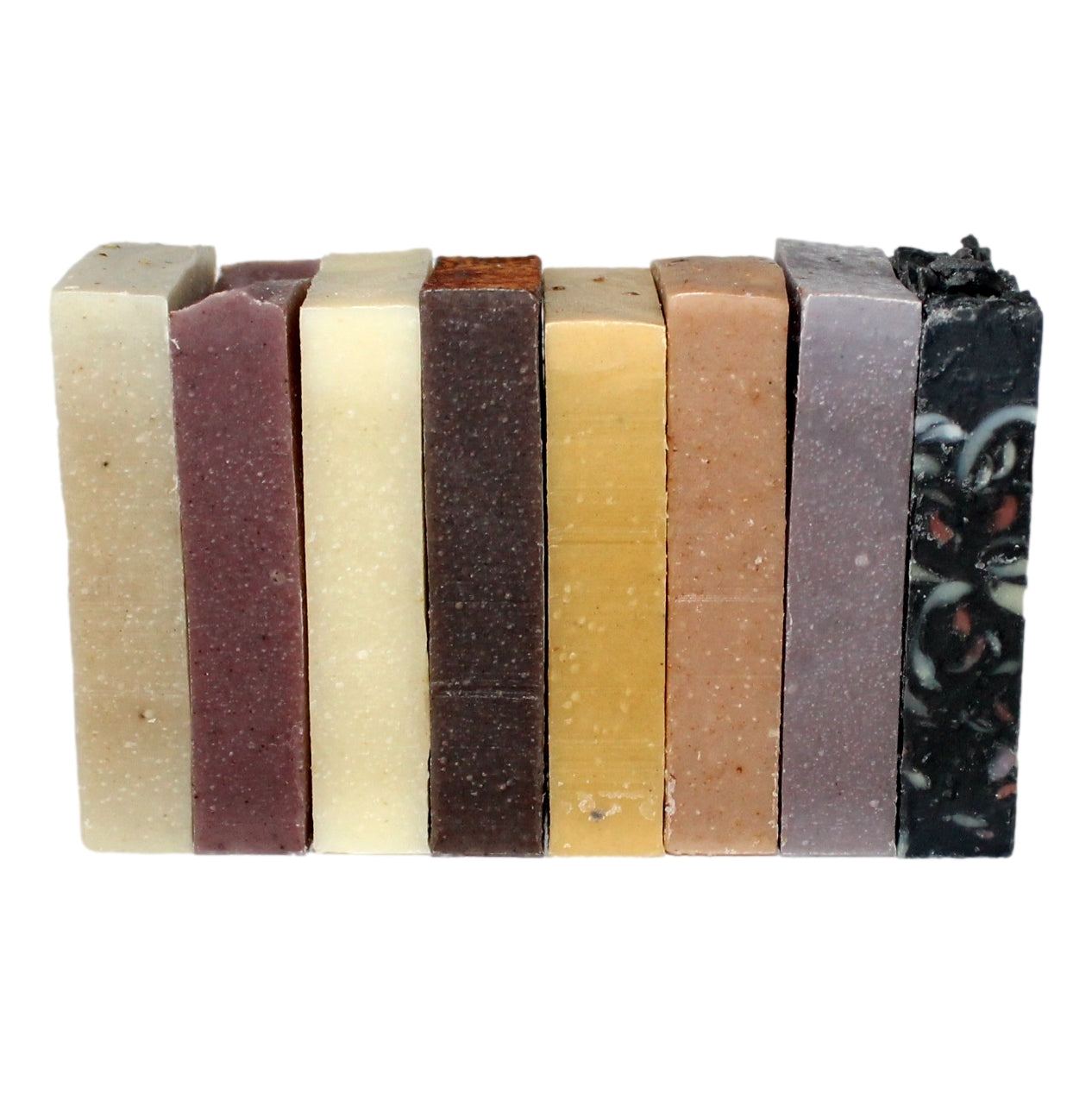 Wild Soap Sampler — naked sampler bars arranged