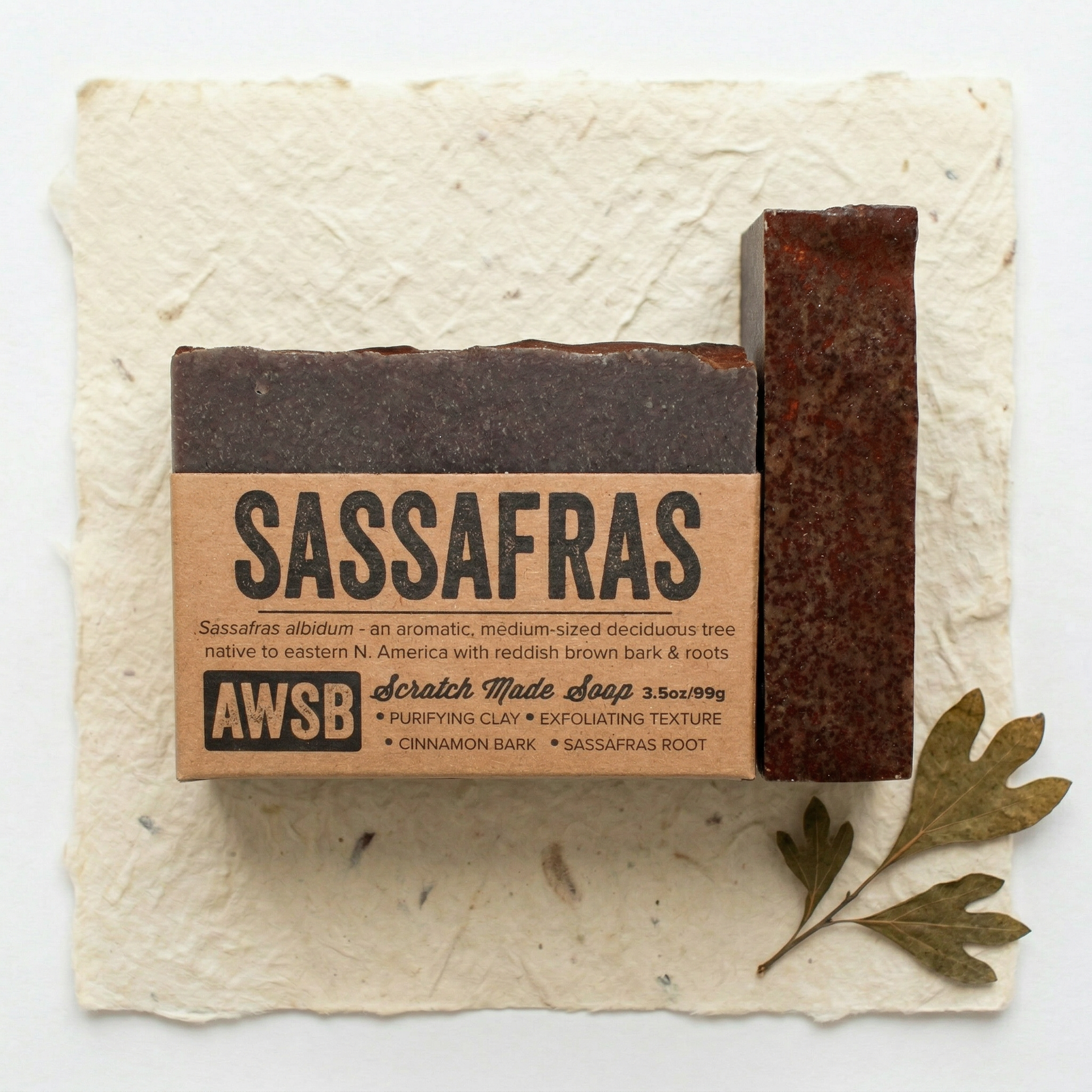 Sassafras Soap | A Wild Soap Bar