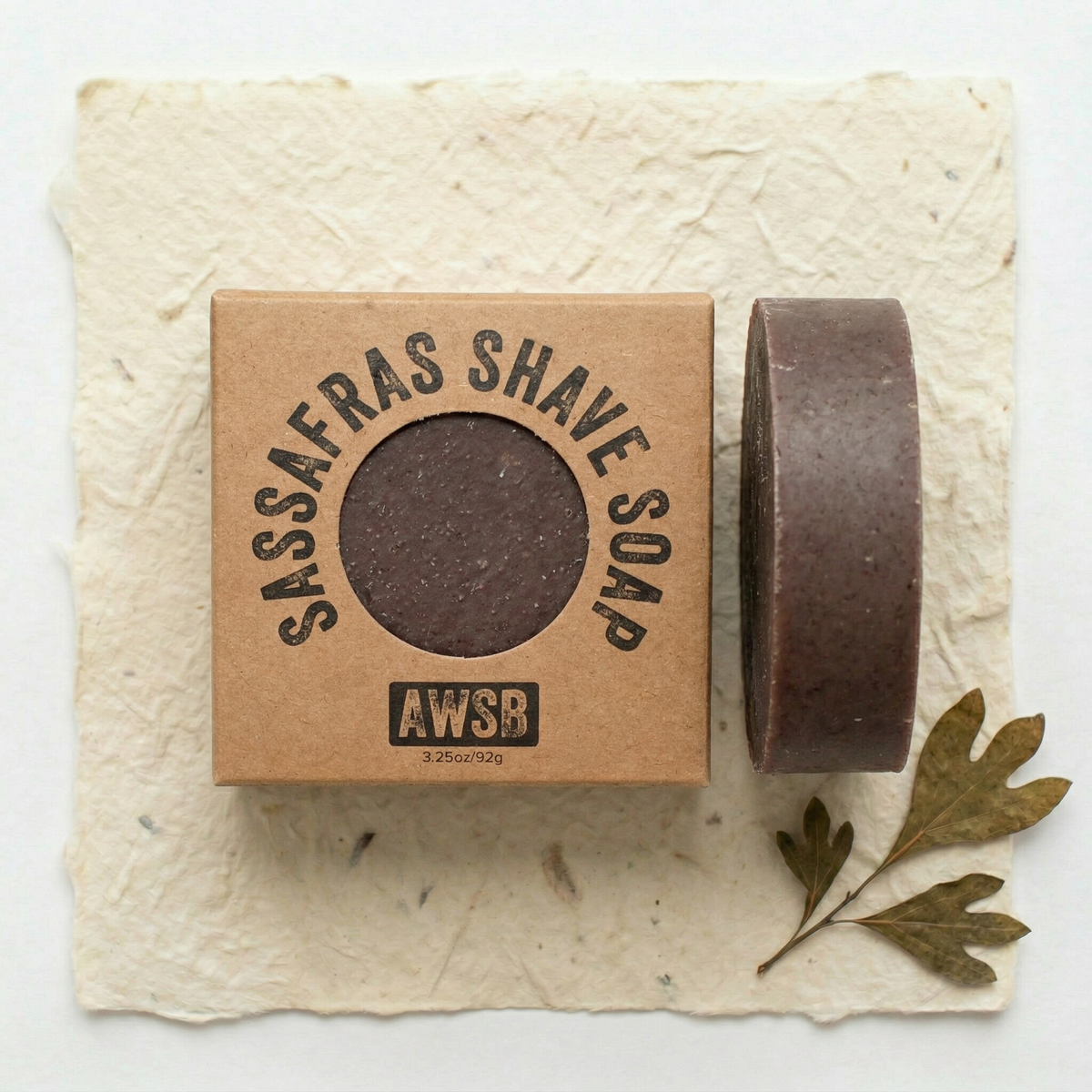 Sassafras Shave Soap | A Wild Soap Bar