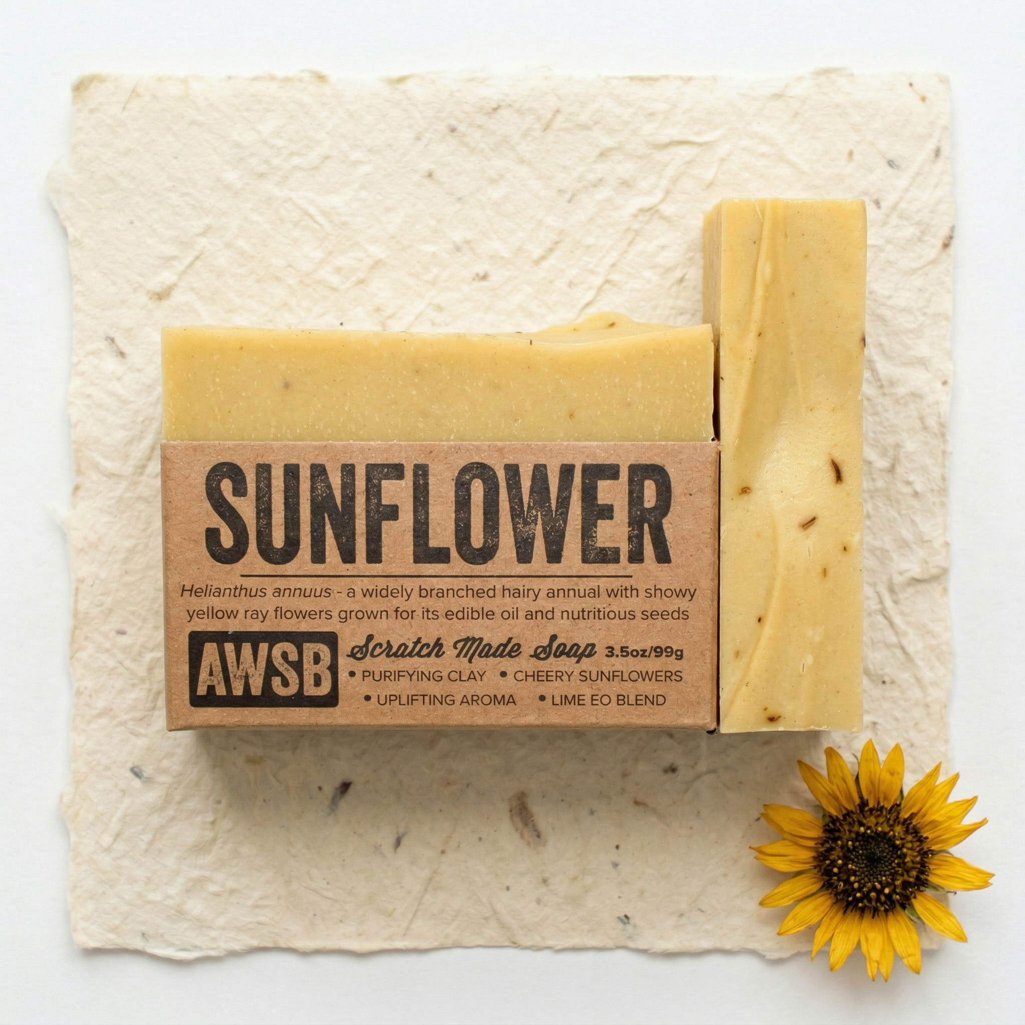 Sunflower Soap | A Wild Soap Bar