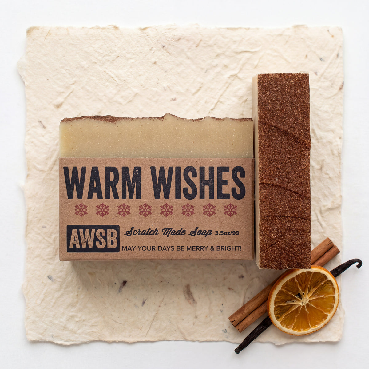 Warm Wishes Holiday Soap