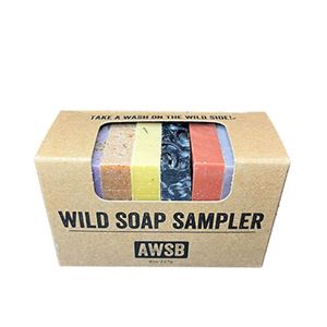 wild soap sampler, boxed